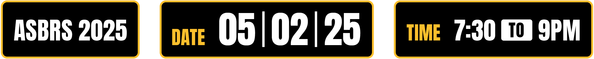 Location, date and time